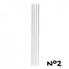 Non communiqué Aiguilles à tricoter double pointe alu. 20cm n°2 à 5-Distrifil(...) -