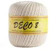 Non communiqué Coton à crocheter DECO 8 - Distrifil(...) - 15 Ecru
