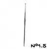 Non communiqué Crochet en aluminum - 12cm - n°0.60 a n°2 - Distrifil(...) -