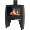 Supra Poêle à bois PAUL HAUT 10KW en fonte - étanche - eco design