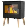Poêle à bois étanche en fonte Supra Usko 8.7 kW