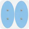 Bluetens Unisex's Electrodes Ovales Pack De 6, BLEU, Taille unique