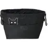 Smati - Pochette Imperméable Chat noir OS