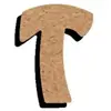 Non communiqué Médium - Lettre T bois - 15cm