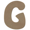 Aladine Lettre G en bois médium 8 cm