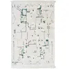 AFK Living Tapis design avec franges 120 x 170