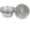 MALI'S 6 mini moules à savarin aluminium 8 cm