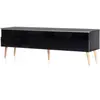 Meuble TV MELICONI Tarragone 160 cm noir