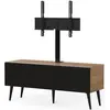 Meuble TV Meliconi Kazan 120 M00173 Bois clair avec support