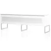 Meuble TV MELICONI Valence 160 cm blanc