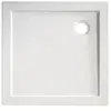 Ondee - Receveur lary - Antidérapant - 90x90X13cm - Acrylique - Blanc