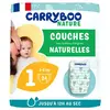 Carryboo Nature Couches Naturelles et Chou Taille 1 (2-5kg)