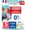 Carryboo Culotte Naturelle T5 12-18kg 30 Couches