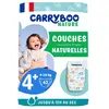 Carryboo Nature Couches Naturelles et Chou Taille 4+ (9-20kg), x42