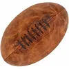 Rebond Ballon de rugby Vintage Made in France orange T5