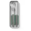 Les couverts nomades 2.0 - monbento MB Slim Box vert Natural