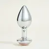 Plug métal bijou Quartz steel - M