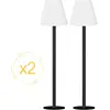 Lampadaires solaires EZIlight® Solar lamp xl - Pack de 2 lampes