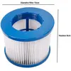 WATERHEALTH Cocooning Water - Lot de 2 cartouches de filtres pour spa gonflable