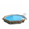 Water Clip - piscine bois cleofas waterclip 20184 Ø460 x 129 cm bois