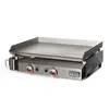 Plancha gaz 2 feux Bento tout inox