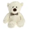 Pelucho - Peluche Bouillotte Ours Blanc - Made in France