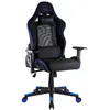 Fauteuil Gaming - THE G-LAB - OXYGEN XL - Ergonomique - 100% Réglable - Noir et Bleu