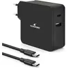 Accessoire Informatique - BLUESTORK - PW-NB-65-C - Chargeur 65W - USB-C - Noir