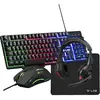 Pack clavier et souris gamer THE G-LAB COMBO SULFUR FR TU