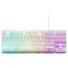Clavier gamer THE G-LAB KEYZ CAESIUMT FR BLANC