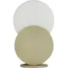 ENO Studio DUO-Lampe à poser LED Acier laitonné H31cm