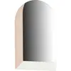 Miroir sérigraphié rose et ivoire 70 cm Linna - ENOstudio