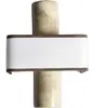 Applique murale en marbre beige 31 cm Hossa - ENOstudio