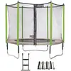 Kangui - Trampoline de jardin 305 cm + filet de sécurité + échelle + k...