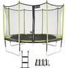 Kangui Trampoline de jardin 426 cm + filet de sécurité + échelle + kit...