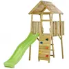 KANGUI Tour de jeux en bois Wiki Toboggan, mur d'escalade, cabane, échelle