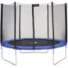 KANGUI Trampoline rond Bleu Ø300cm avec filet de protection