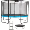Kangui Trampoline de jardin 365 cm + filet de sécurité + échelle + bâc...