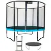 Kangui Trampoline de jardin rond 305 cm + filet de sécurité + échelle ...