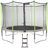 Trampoline de jardin Kangui JUMPI ZEN 430 - Diamètre 426 cm - Filet de...