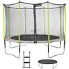 Kangui - Trampoline de jardin 426 cm + filet de sécurité + échelle + b...