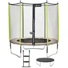 Kangui Trampoline de jardin 244 cm + filet de sécurité + échelle + bâc...