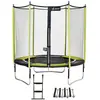 Kangui Trampoline de jardin 244 cm + filet de sécurité + échelle + kit...