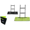 Kangui Tapis de sol universel pour trampoline Réversible noir ou vert