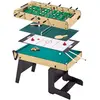 KANGUI Table multi jeux pliable adulte - Babyfoot, Billard, Ping Pong,...
