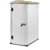 Habrita - abri mural résine 1,16 m2 beige/marron - evo 100.1 reverso TU