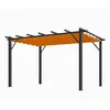 Habrita - pergola aluminium 12 m2 gris anthracite - per 4030 gr TU