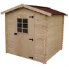 Foresta Habrita - abri madriers massifs 3.08 m² sans plancher - al2020.02n TU