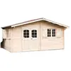 Habrita - Abri En Madriers Massifs Façon Chalet - 17,47 M²