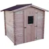 Habrita - abri de jardin 4.28m² bois naturel - du2020.02n TU